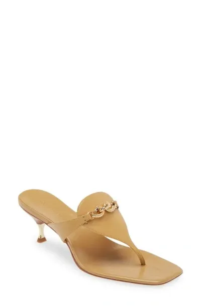 Tory Burch Jessa Sandal In Ginger Shortbread