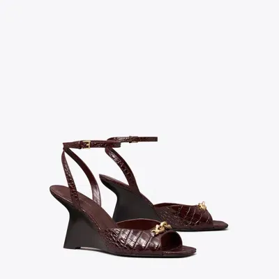 Tory Burch Jessa Wedge Sandal In Brown