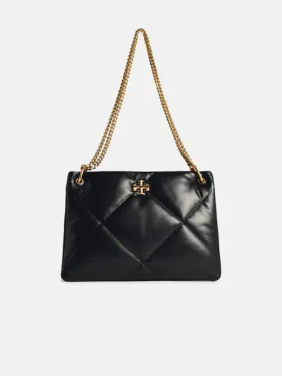 Tory Burch 'kira' Black Leather Shopping Bag