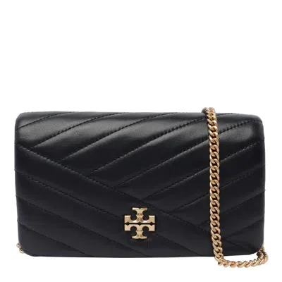 Tory Burch Kira Chain Wallet In Black