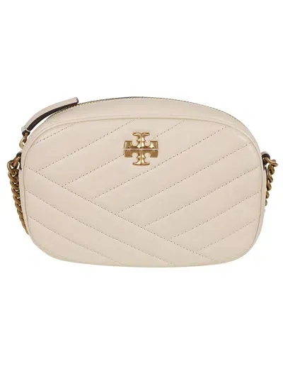 Tory Burch Kira Chevron Camera Bag In Grey