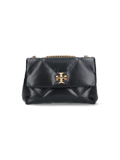 Tory Burch Kira Convertible Shoulder Bag In Black