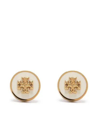 Tory Burch Kira Double T Earrings In Multi