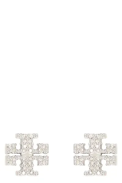 Tory Burch Kira Earrings In Silver