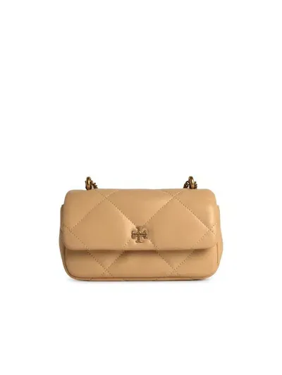 Tory Burch 'kira' Mini Crossbody Bag In Beige