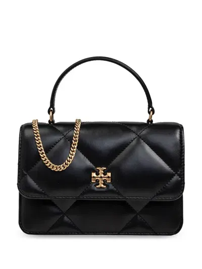 Tory Burch Kira Mini Tote Bag In Black