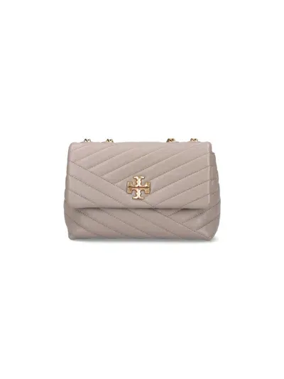 Tory Burch Kira Shoulder Bag In Grey