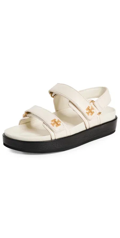 Tory Burch Kira Sport Sandals New Ivory