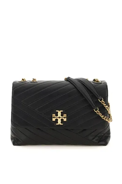 Tory Burch Large 'kira' Shoulder Bag In Black