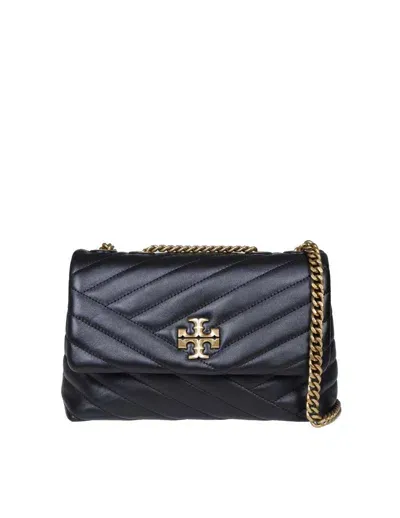 Tory Burch Leather Shoulder Bag In Black