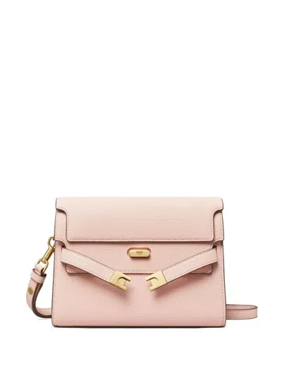 Tory Burch Lee Radziwill Shoulder Bag In Rosa