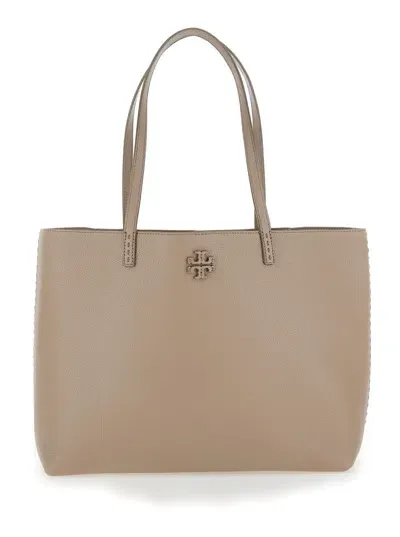 Tory Burch Mccraw Tote Bag In Neutrals