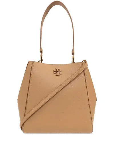 Tory Burch Mcgraw Bucket Bag In Tiramisu