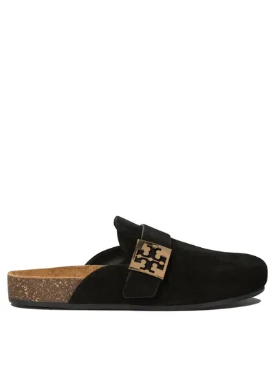 Tory Burch Mellow Loafers & Slippers In Black