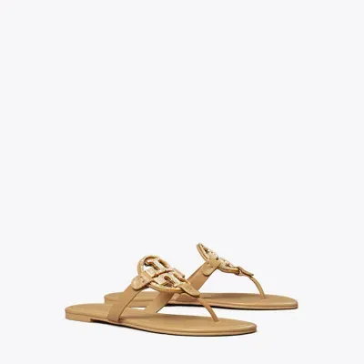 Tory Burch Miller Deco Sandal In Ginger Shortbread