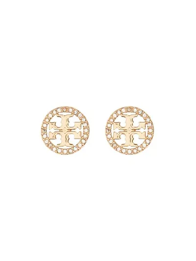 Tory Burch Miller Earrings In Gold