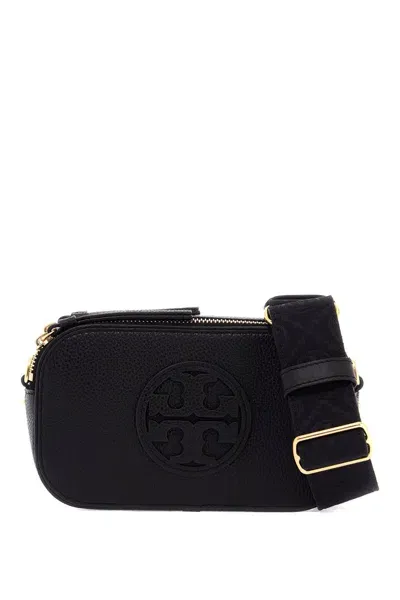 Tory Burch Miller Mini Crossbody Bag In Black