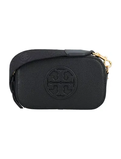 Tory Burch Miller Mini Crossbody Bag In Black