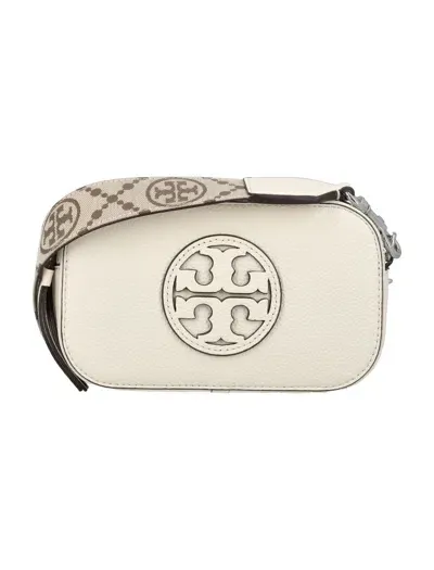 Tory Burch Miller Mini Crossbody Bag In New Ivory