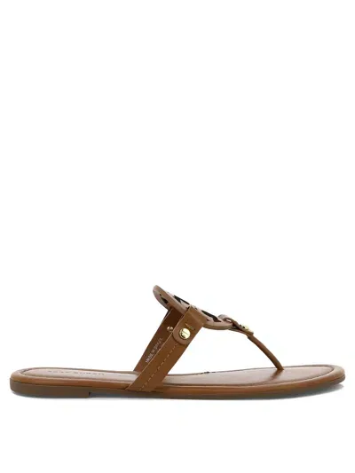 Tory Burch Miller Sandals In Brown