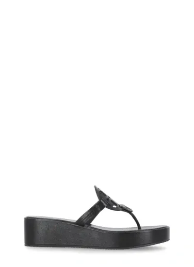 Tory Burch Miller Sandals In Black