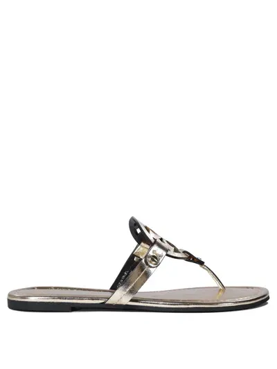 Tory Burch Miller Sandals Gold