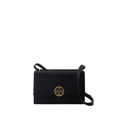 Tory Burch Miller Shoulder Bag -  - Leather - Black