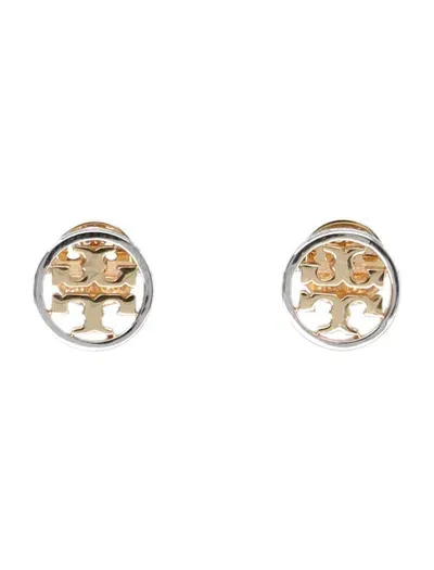 Tory Burch Miller Stud Earring In Tory Gold / Tory Silver