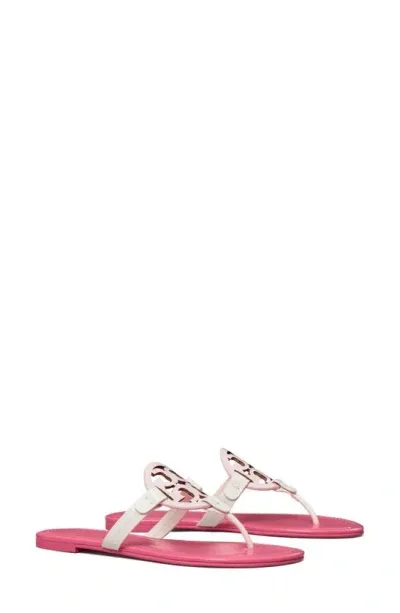 Tory Burch Miller Thong Sandal In Strawberries N' Cream