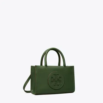 Tory Burch Mini Ella Bio Tote In Basil