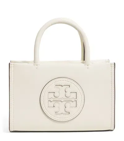 Tory Burch Mini Ella Tote Bag In Ivory