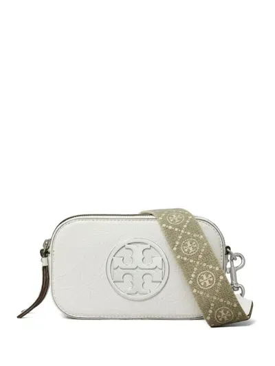 Tory Burch Mini Miller Crinkle Cross Body Bag In Brown