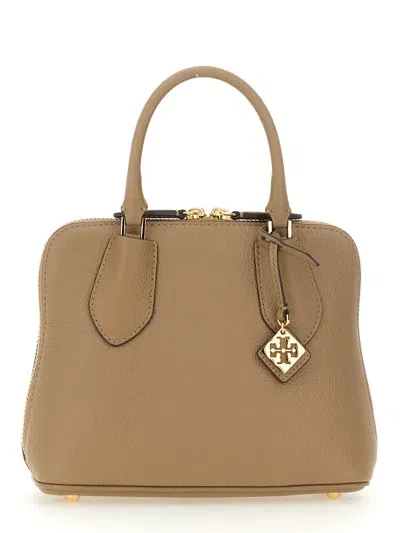 Tory Burch Mini Swing Bag In Beige