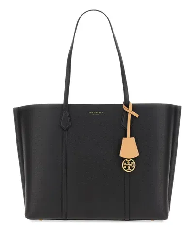 Tory Burch Perry Tote Bag In Black