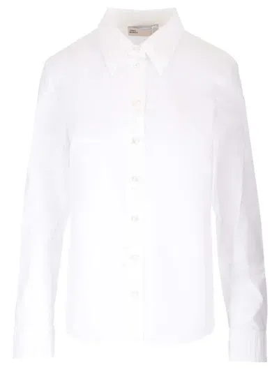 Tory Burch Poplin Shirt In White