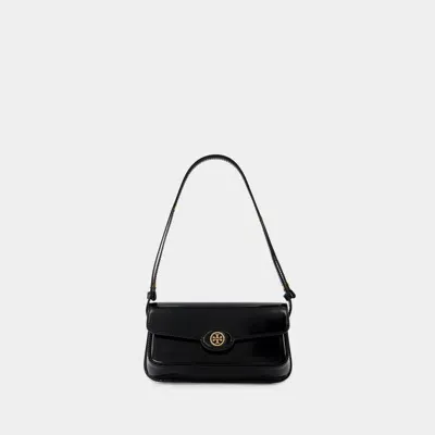 Tory Burch Robinson Shoulder Bag In Black