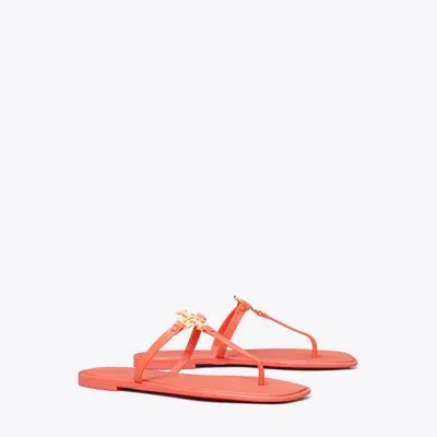 Tory Burch Roxanne Jelly Sandal In Coral Crush