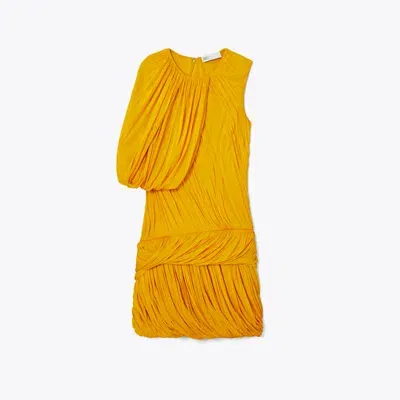 Tory Burch Sheer Jersey Goddess Dress In Winter Sun