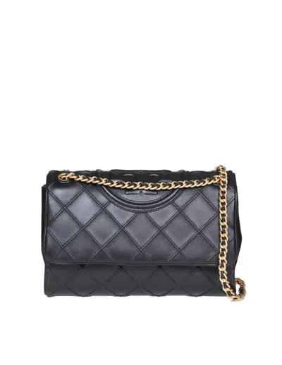 Tory Burch Shoulder Bag In Leather In Black