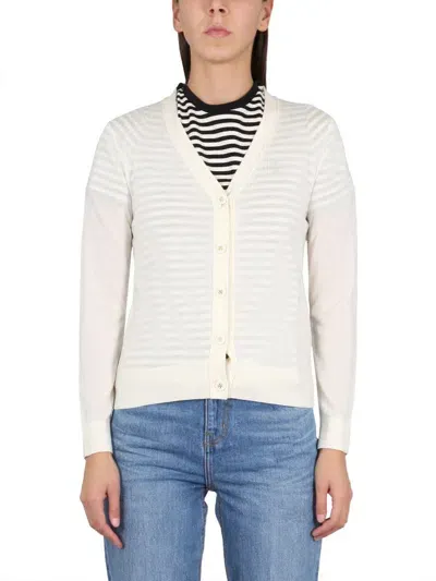 Tory Burch Cardigan In White