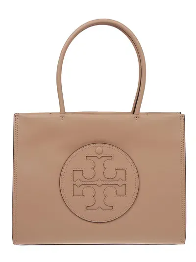 Tory Burch Small Ella Bio Tote Bag In Beige