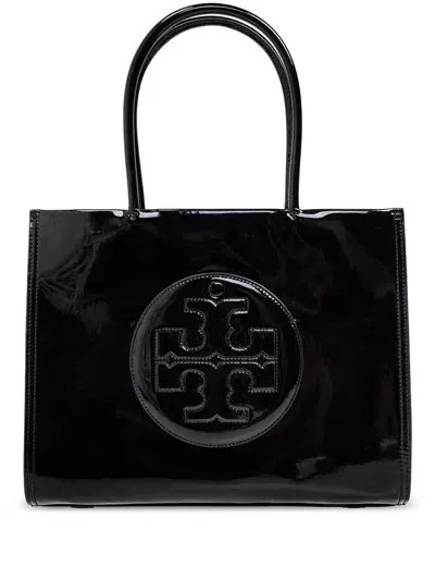 Tory Burch Small Ella Tote Bag In Black