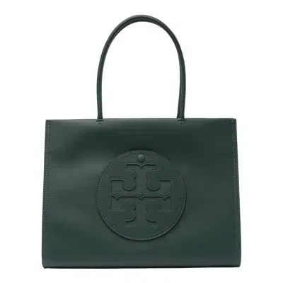 Tory Burch Small Ella Tote Bag In Verde