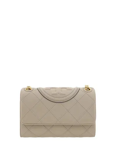 Tory Burch Small Fleming Shoulder Bag In Fresh Clay