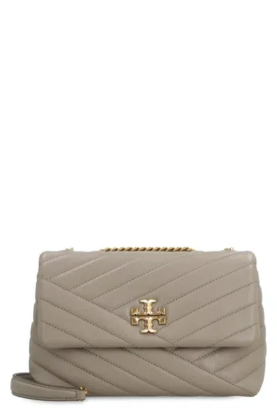 Tory Burch Small 'kira' Shoulder Bag In Gray