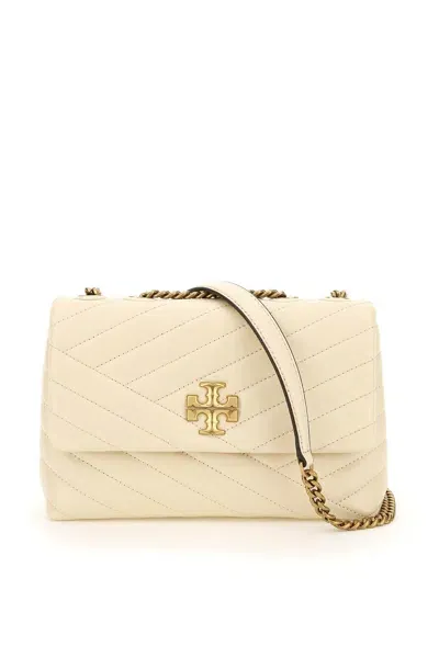 Tory Burch Small Kira Shoulder Bag In Neutrals