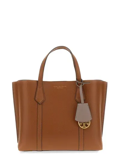 Tory Burch Small Perry Tote Bag In Buff