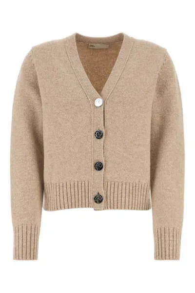 Tory Burch Sweaters In Beige