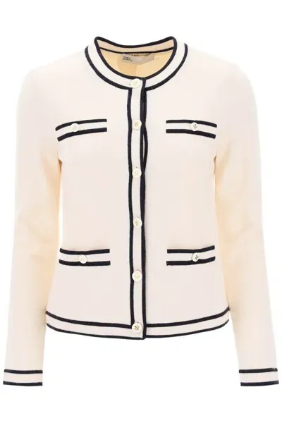 Tory Burch Sweaters In White