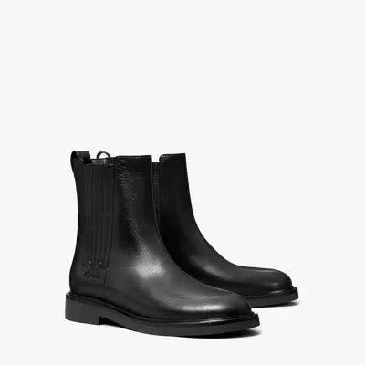 Tory Burch T Gore Chelsea Ankle Boot In Perfect Black